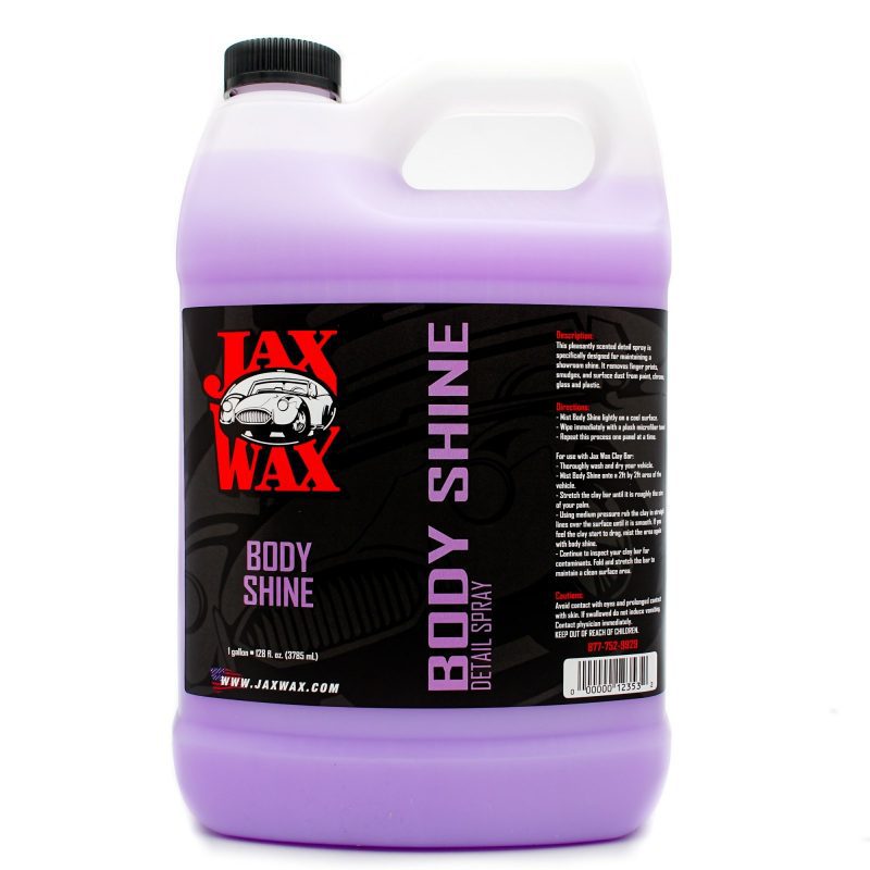 Jax Wax Body Shine Detail Spray American Custom Auto Care