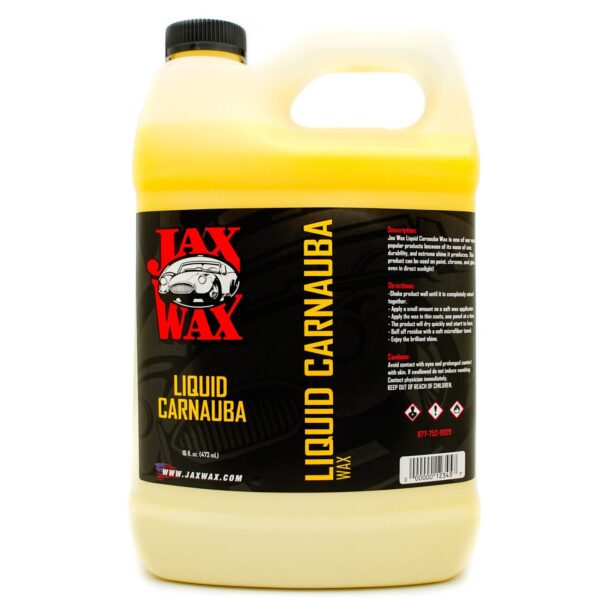 Jax Wax Liquid Carnauba 1 Gallon
