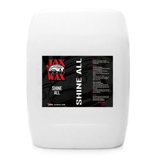 Jax Wax Shine All Water Baseed Dressing 5 Gallon