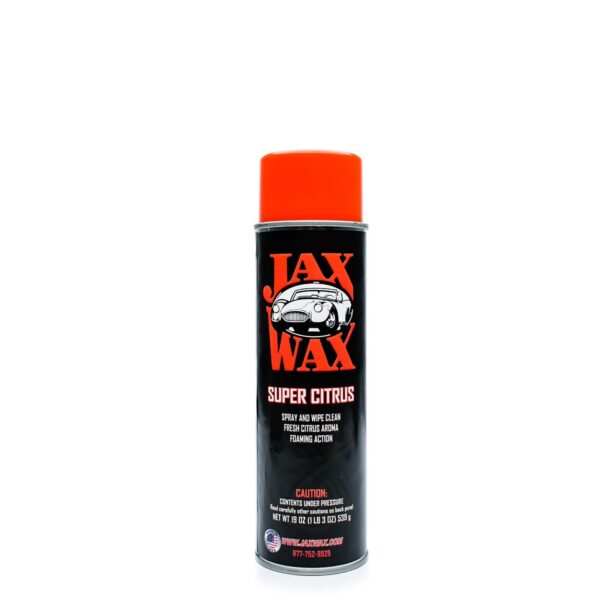 Jax Wax Super Citrus Aerosol Cleaner