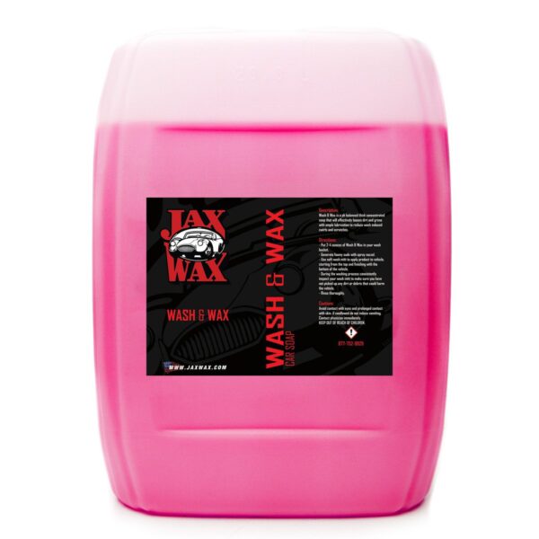 Jax Wax Wash & Wax soap 5 Gallon